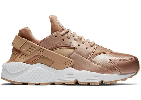 nike dames air huarache run sneakers roze|huarache run rose gold shoes.